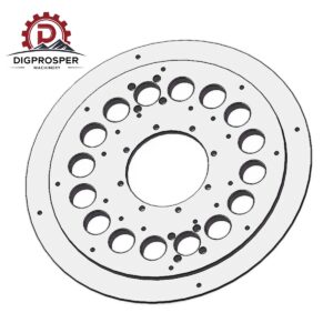 OEM 3128310272 Gable Plate for Meishan M4C Underground Drill Rig