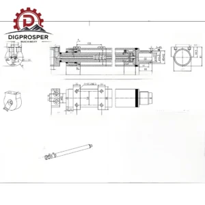 OEM 3128259406 Hydraulic Cylinder Replacement for Hydraulic Systems